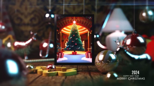 Christmas background wallpaper computer || Studiovideo-hd.com