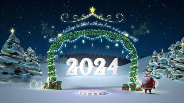 Christmas Background Cool || Studiovideo-hd.com