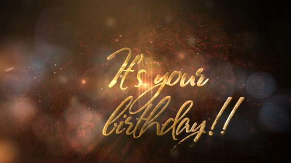 African American Happy Birthday Gif | StudioVideo-hd