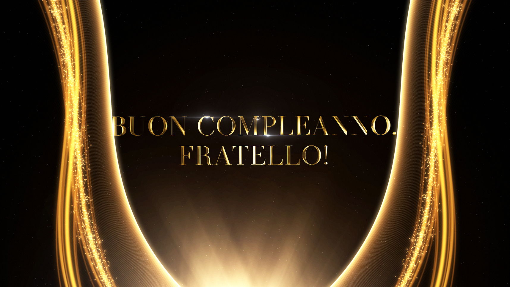 Buon Compleanno Fratello - Scarica il video creative