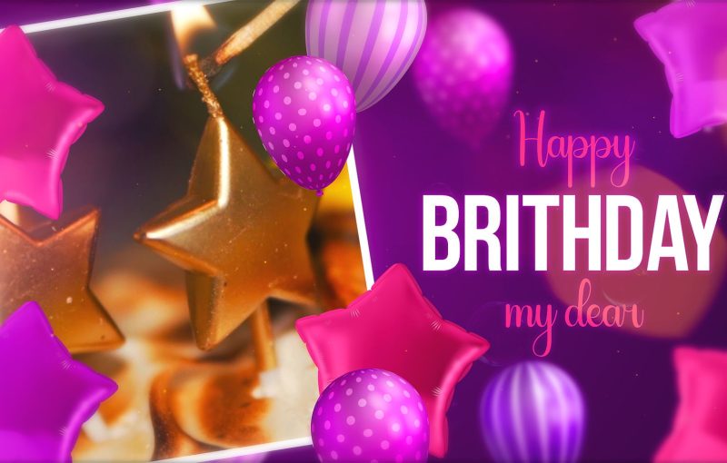 Animated Happy Birthday Card | StudioVideo-hd