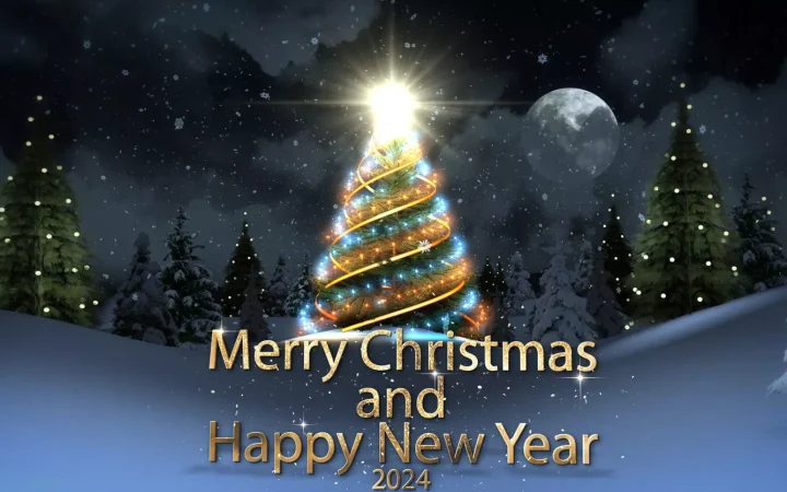 Merry Christmas Wishes 2024 Video || StudioVideo-hd.com