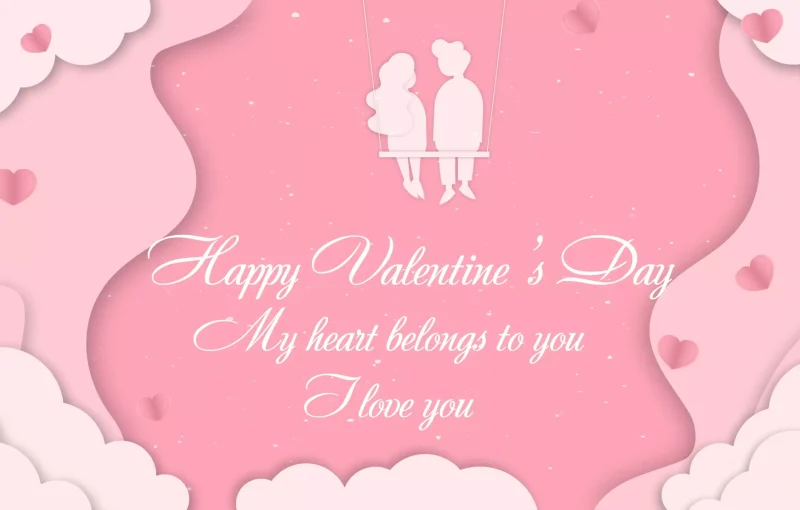 Cute Happy Valentines Day Gif | Unique greetings e cards